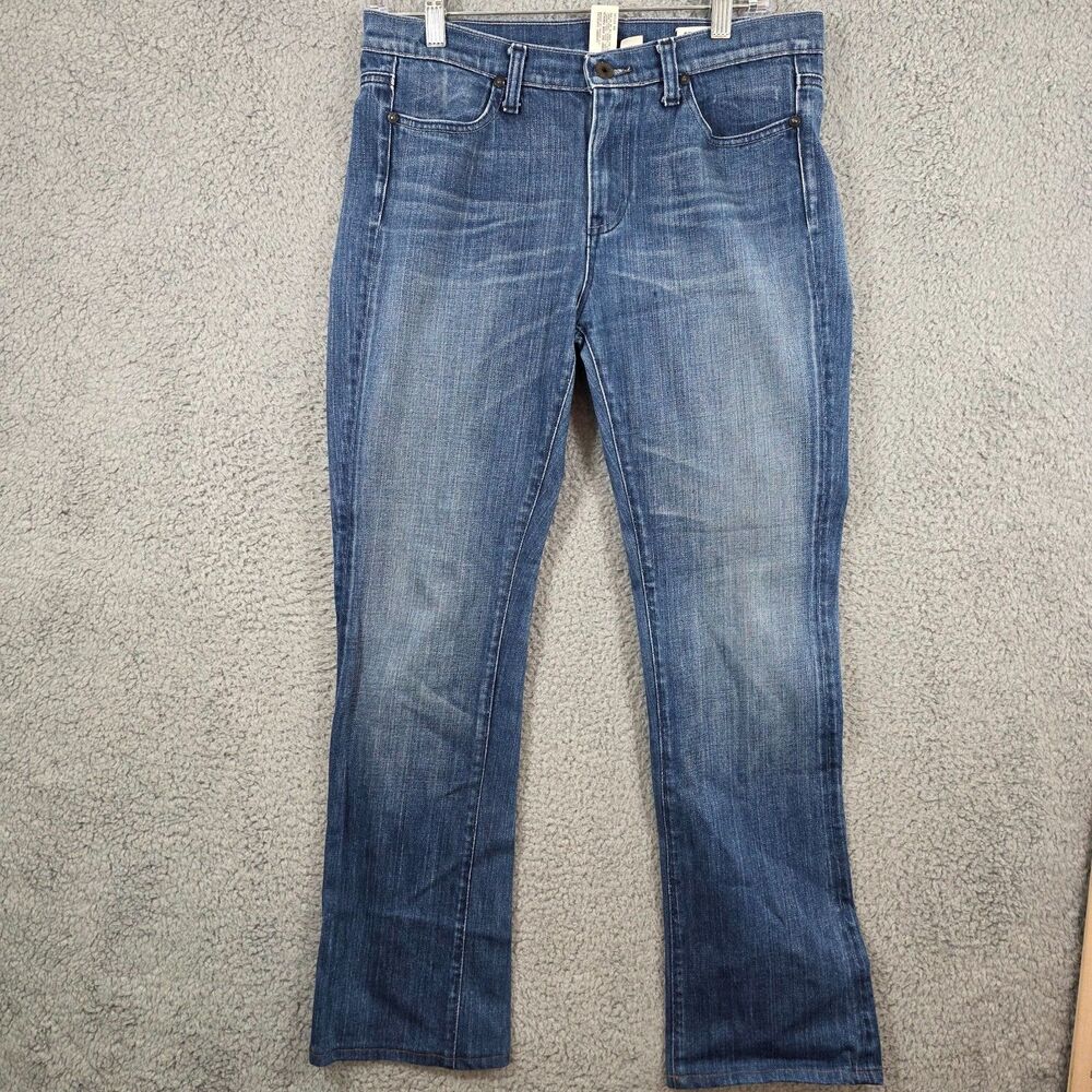 ROGAN Women's Blue Straight Relaxed Blue Denim Jeans Size 29
